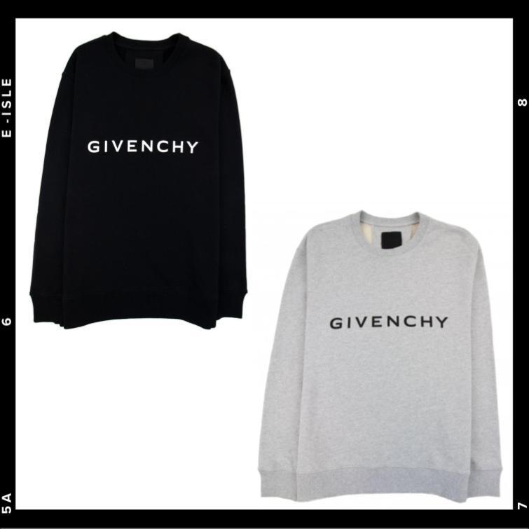 希少【GIVENCHY】ロゴプリントフィットトレーナー