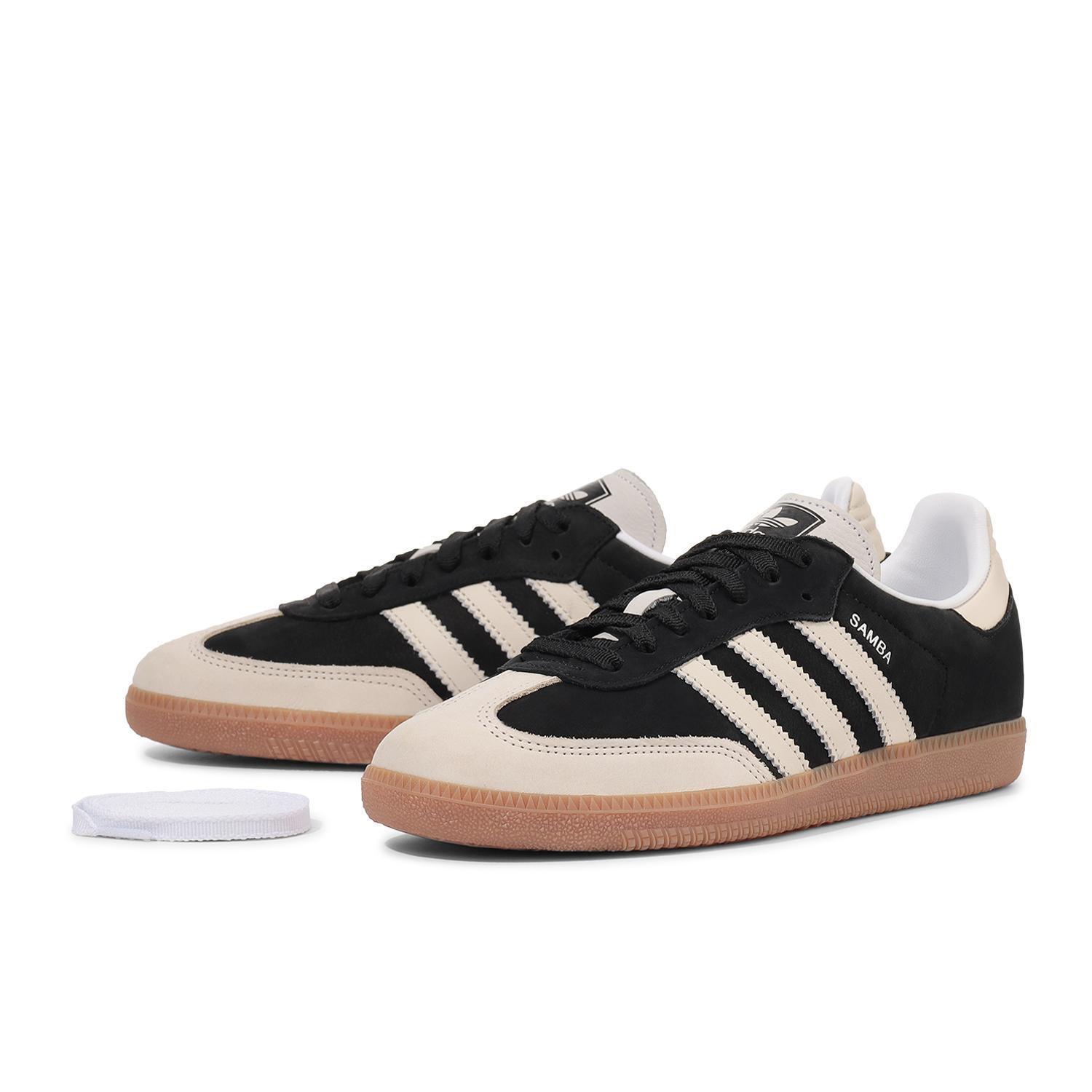 国内配送 adidas SAMBA OG W C.BLACK/WON.WHITE/SILVMT