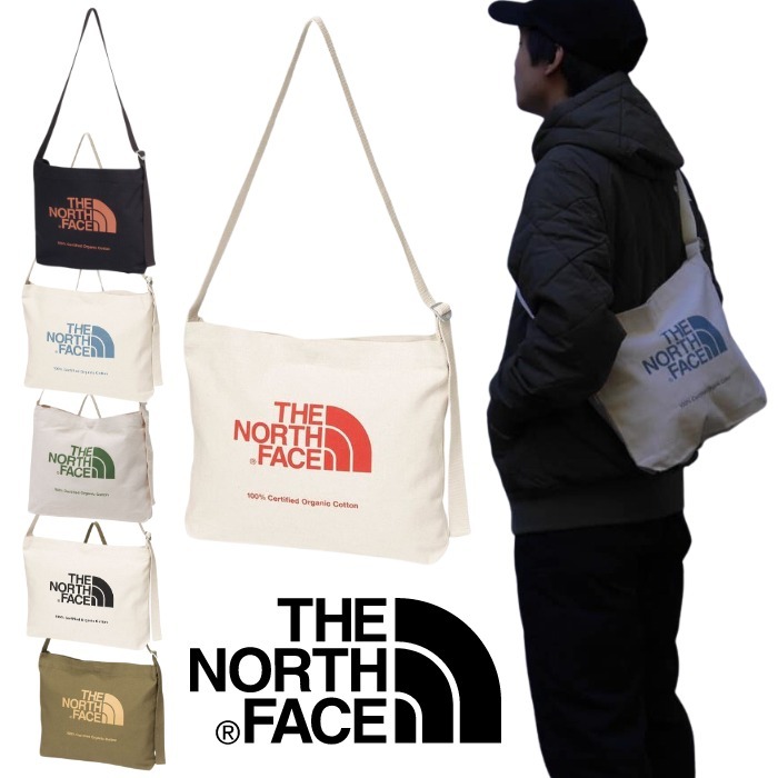 ◆国内発送◆【THE NORTH FACE】オーガニックコットンミュゼット