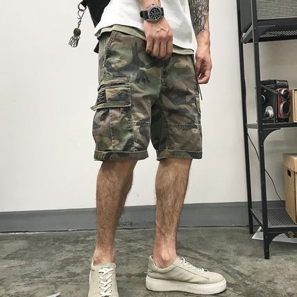 カーゴハーフパンツ 迷彩柄 ハーフパンツ ショートパンツ