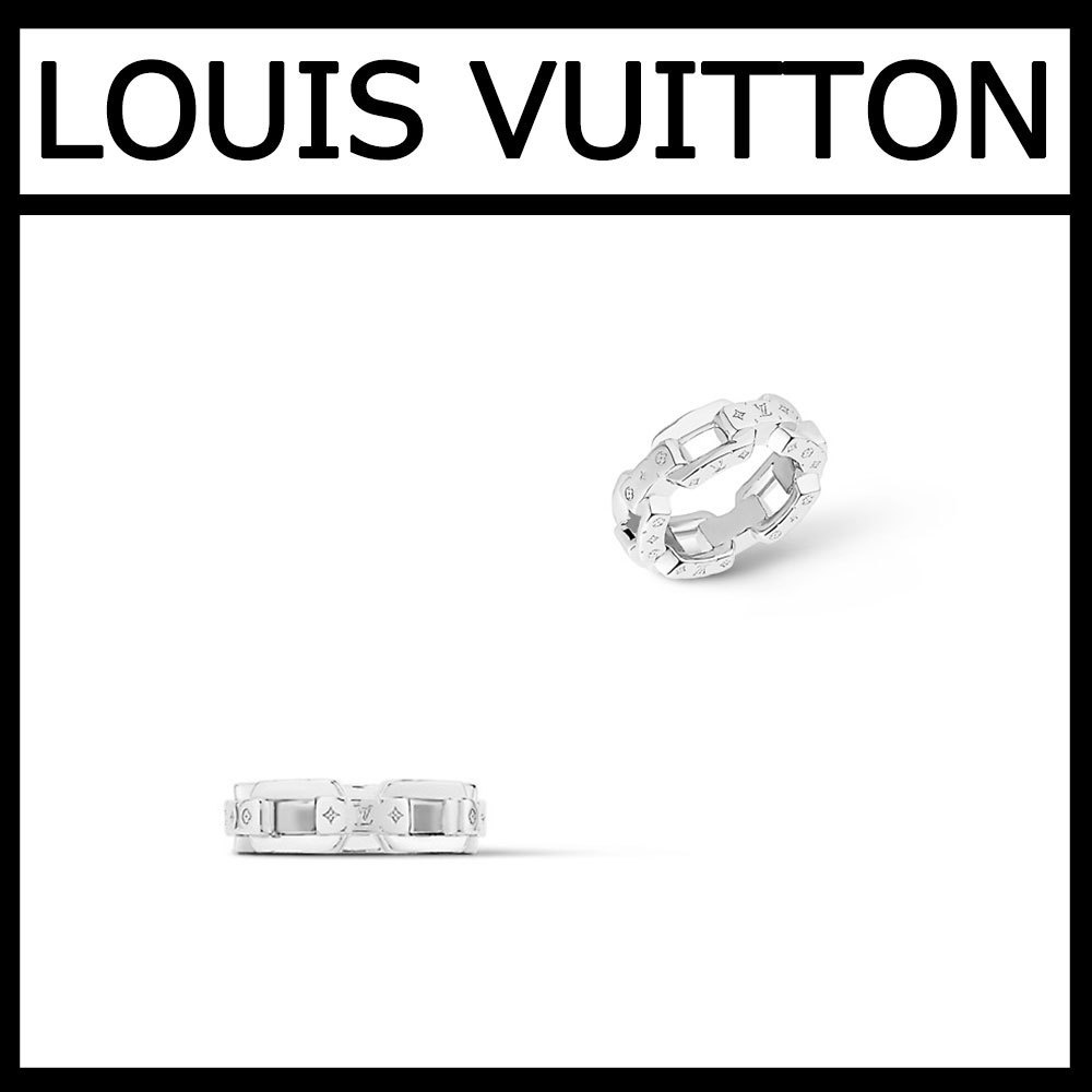ギフトにも！*LV*メンズ Paradise Chain Ring チェーンモチーフ
