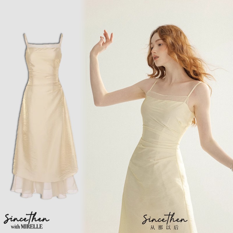 関税送料込♪MICHAEL KORS/ドットプリントジョーゼットドレス