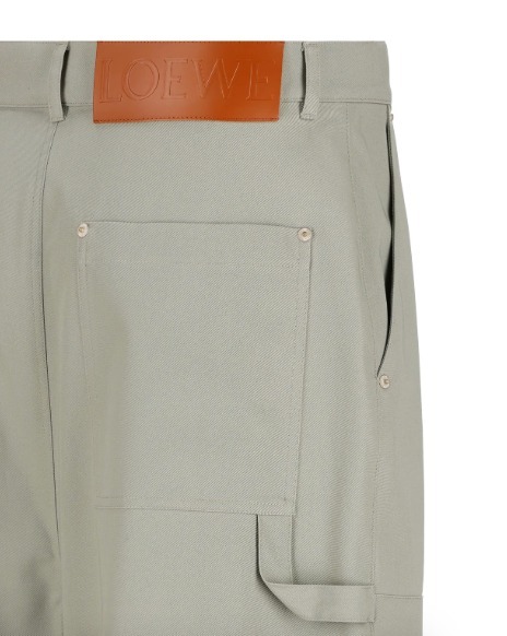 新着 関税送料込み LOEWE ロエベ ロゴ ワイドレッグ パンツ