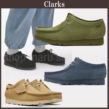 Clarks More Boots Suede Street Style Plain Gore-Tex Boots