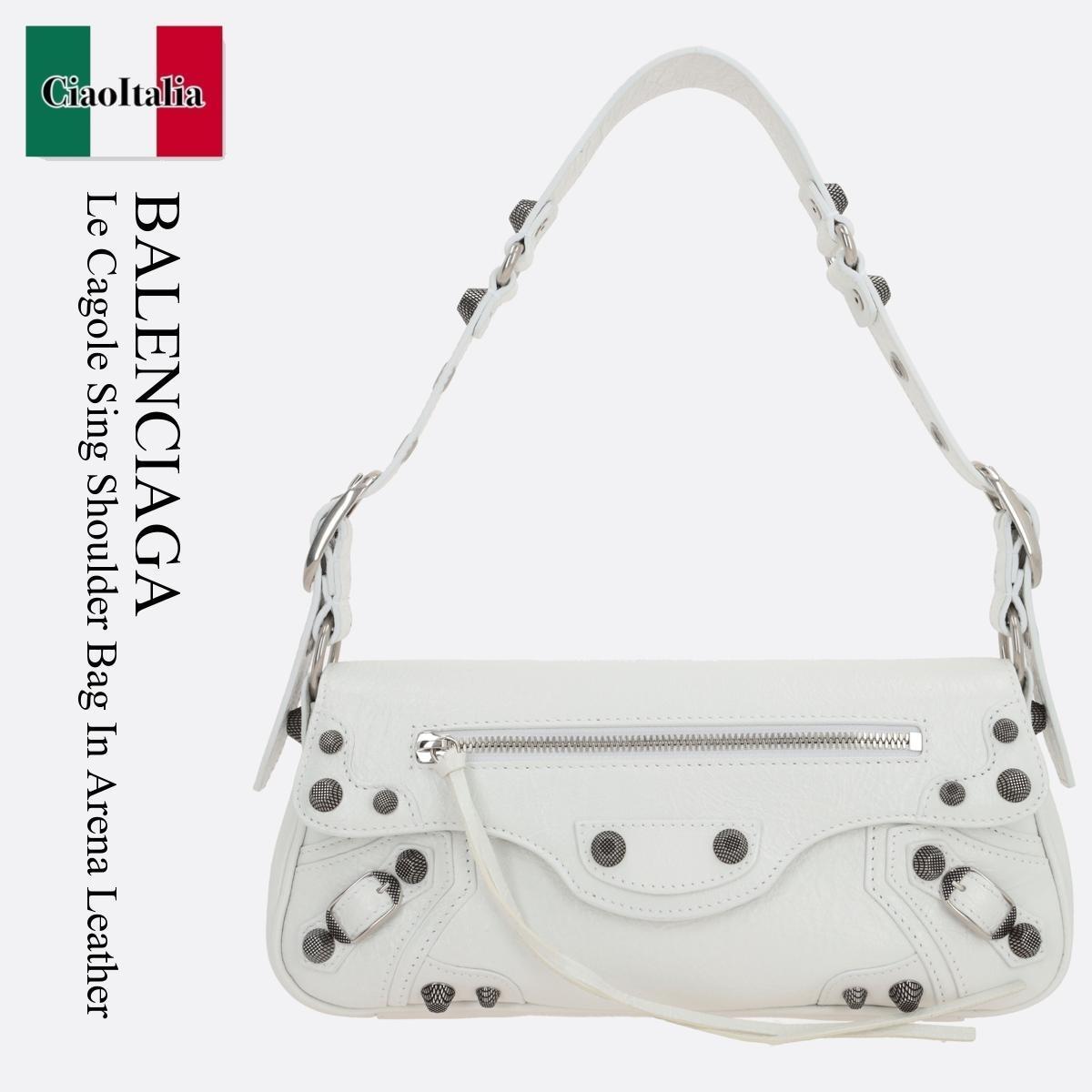 ショルダーバッグ・ポシェット Balenciaga Le Cagole Sing Shoulder Bag In Arena Leather