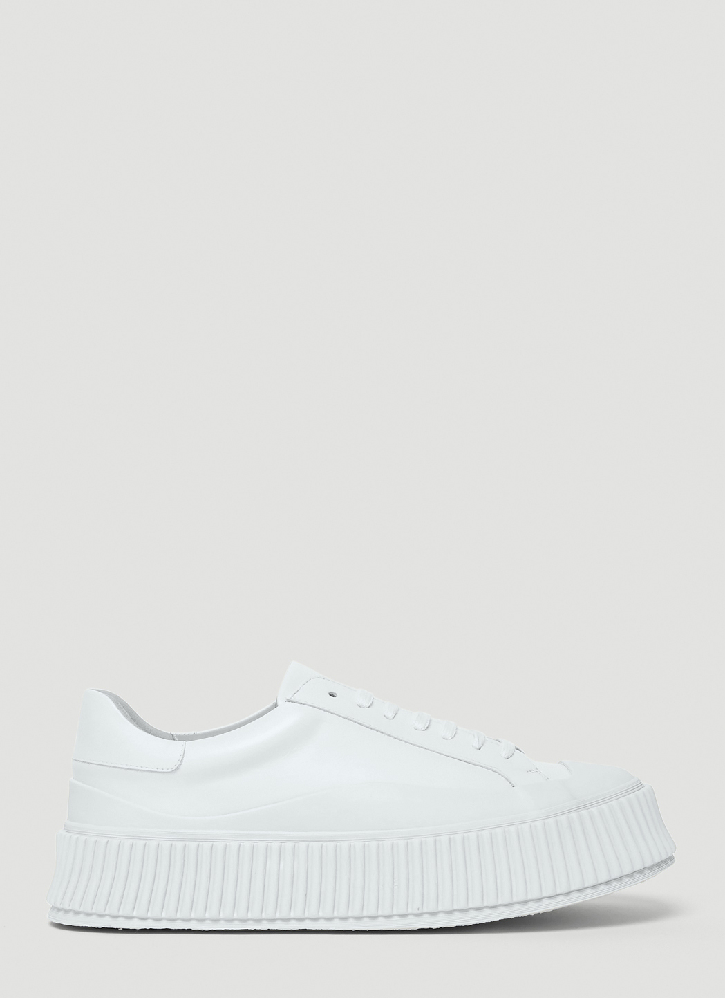 スニーカー Ribbed-Sole Sneakers