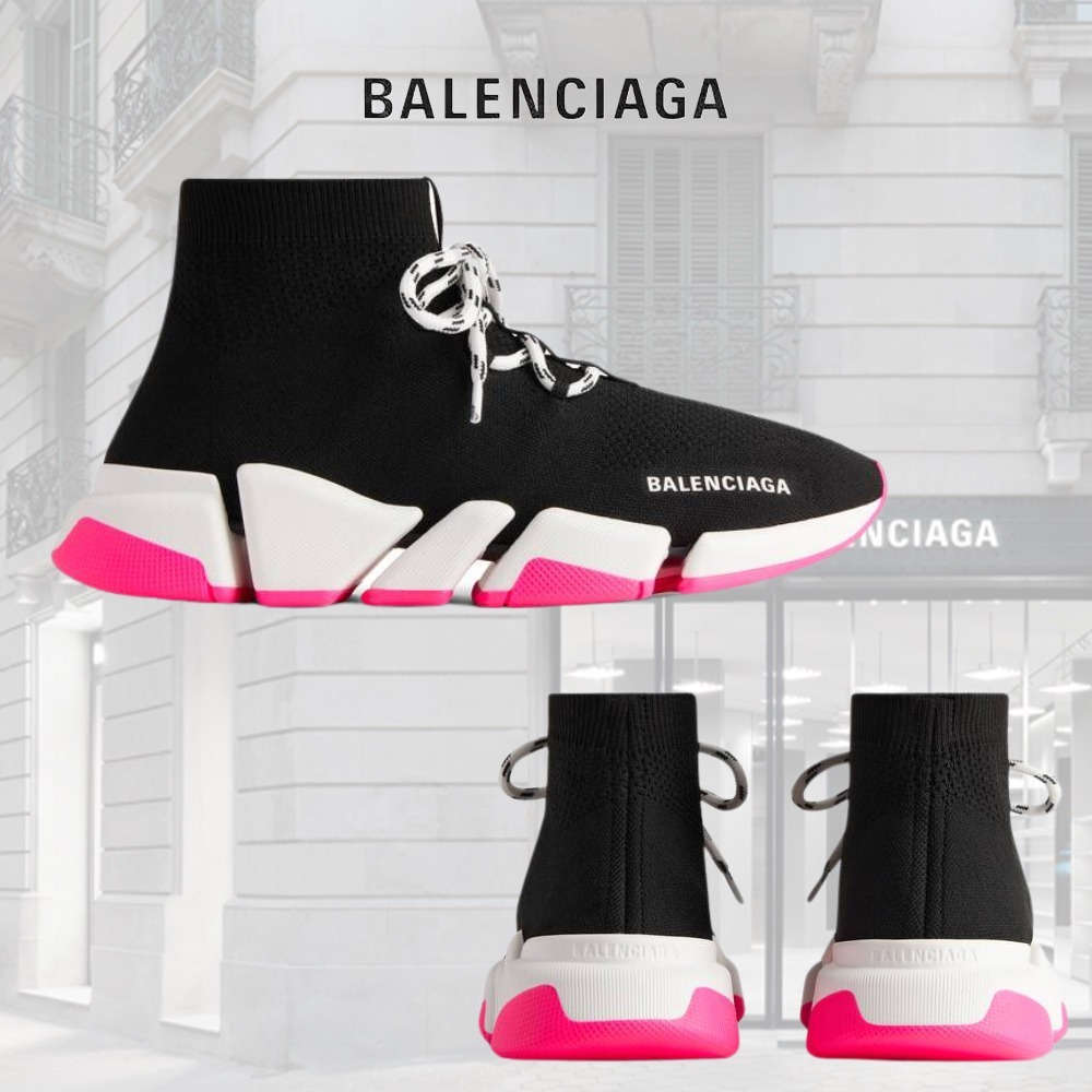 【BALENCIAGA】SPEED 2.0 レースアップ ニット スニーカー