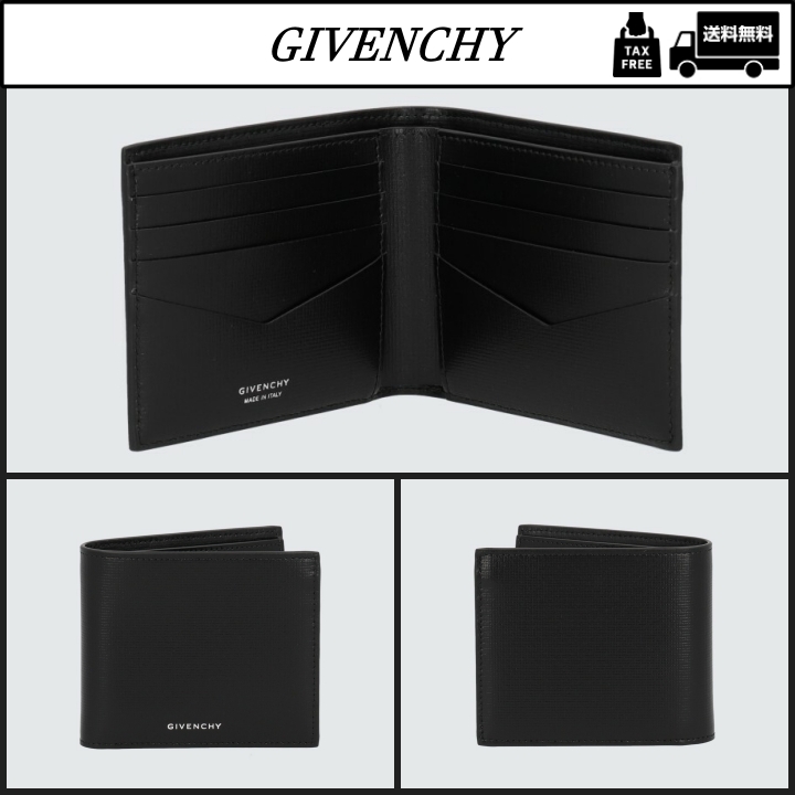 【GIVENCHY】ブランドロゴ カーフスキン ウォレット