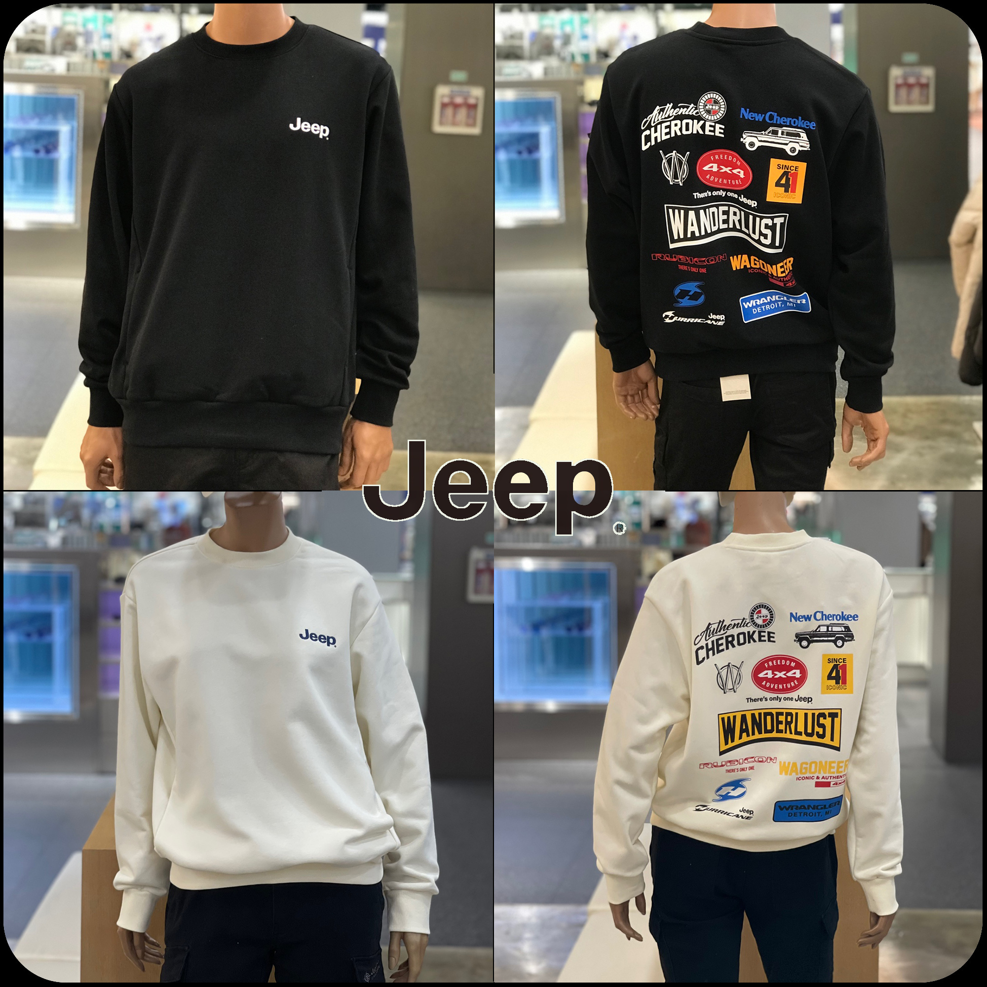 [JEEP]★24SS★Back Graphic Sweat