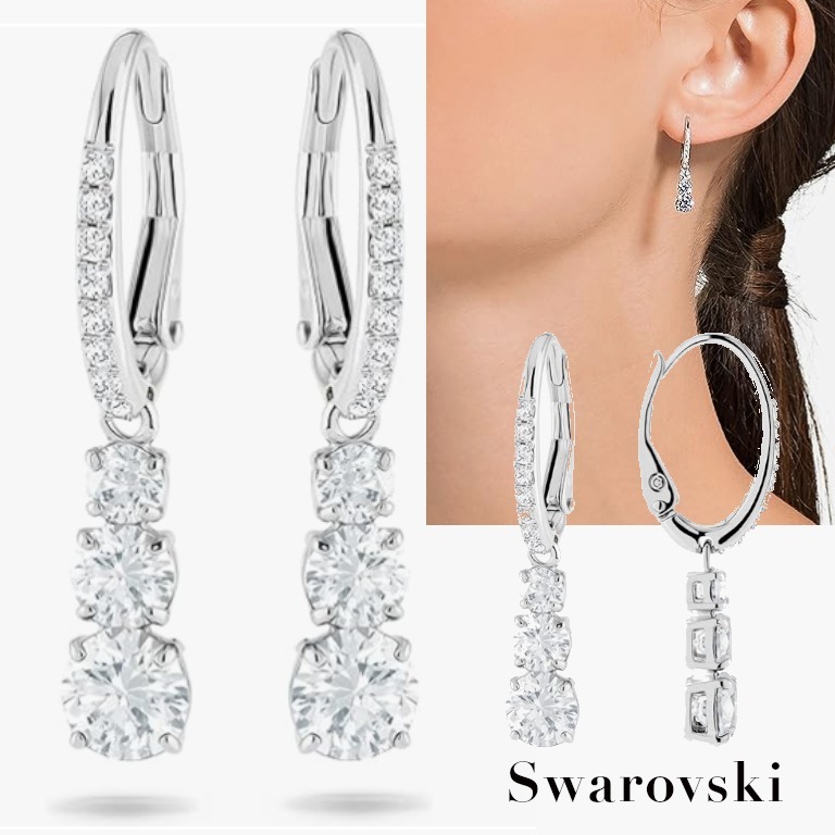 【大セール】 Swarovski Attract Trilogy Crystal ピアス