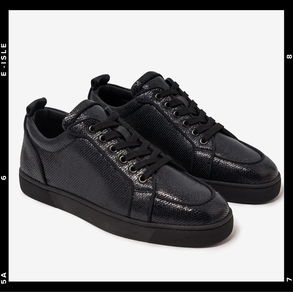 希少【CHRISTIAN LOUBOUTIN】ジャカード スニーカー