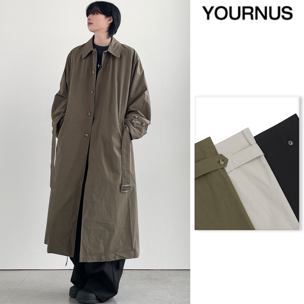 【YOURNUS】Clan Robe Trench Coat