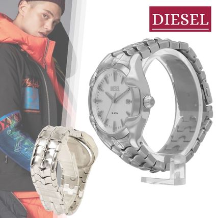DIESEL/ディーゼル】腕時計 アナログ ホワイト シルバー 人気