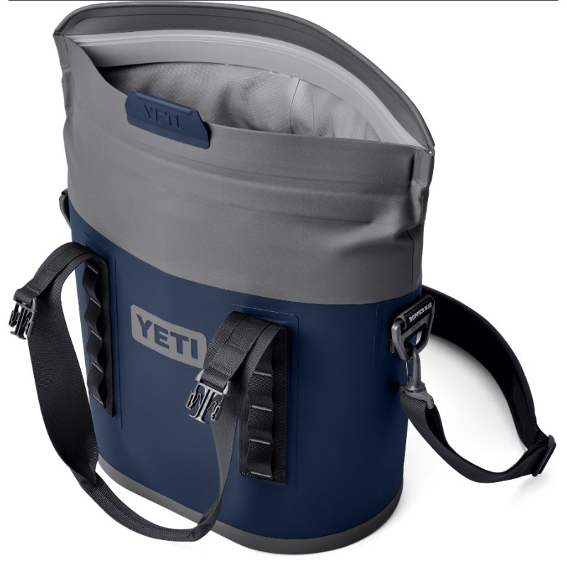 YETI Hopper M15 Tote SoftクーラーバッグAll Black Navy