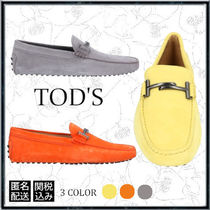 大人の休日に【TOD’S】レザー ゴンミーニ ドライビングシューズ