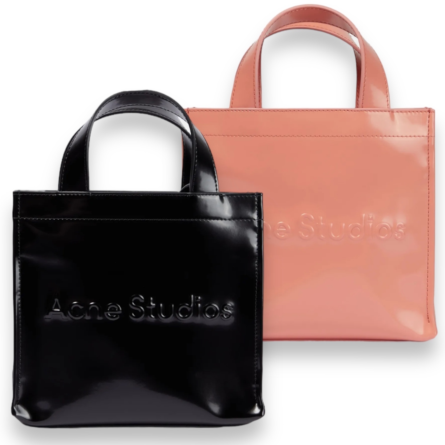 【Acne Studios】ロゴ ミニトートバッグ 2WAY 国内発
