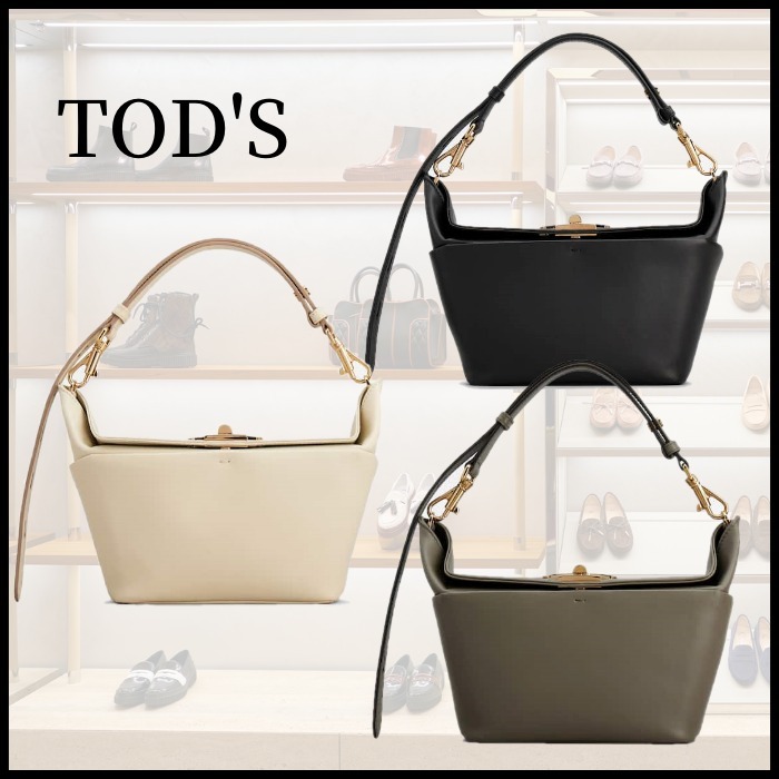 ◆TOD´S◆トッズ タイムレス T ボックス ミニ レザー バッグ