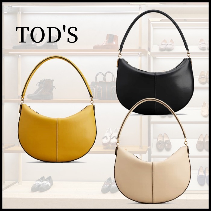 ◆TOD´S◆トッズ T ケース レザー ホーボー バッグ スモール