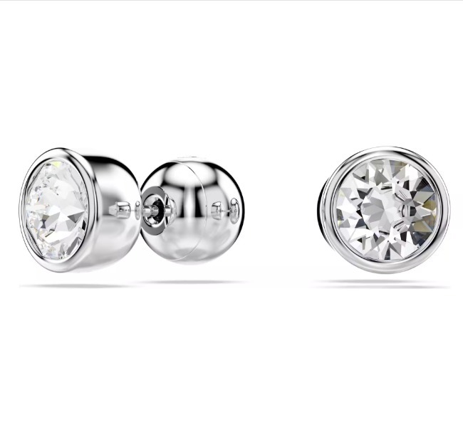 【SWAROVSKI】Imber ドロップピアス  5681552 Imber drop earrings, Round cut, White, Mixed metal finish