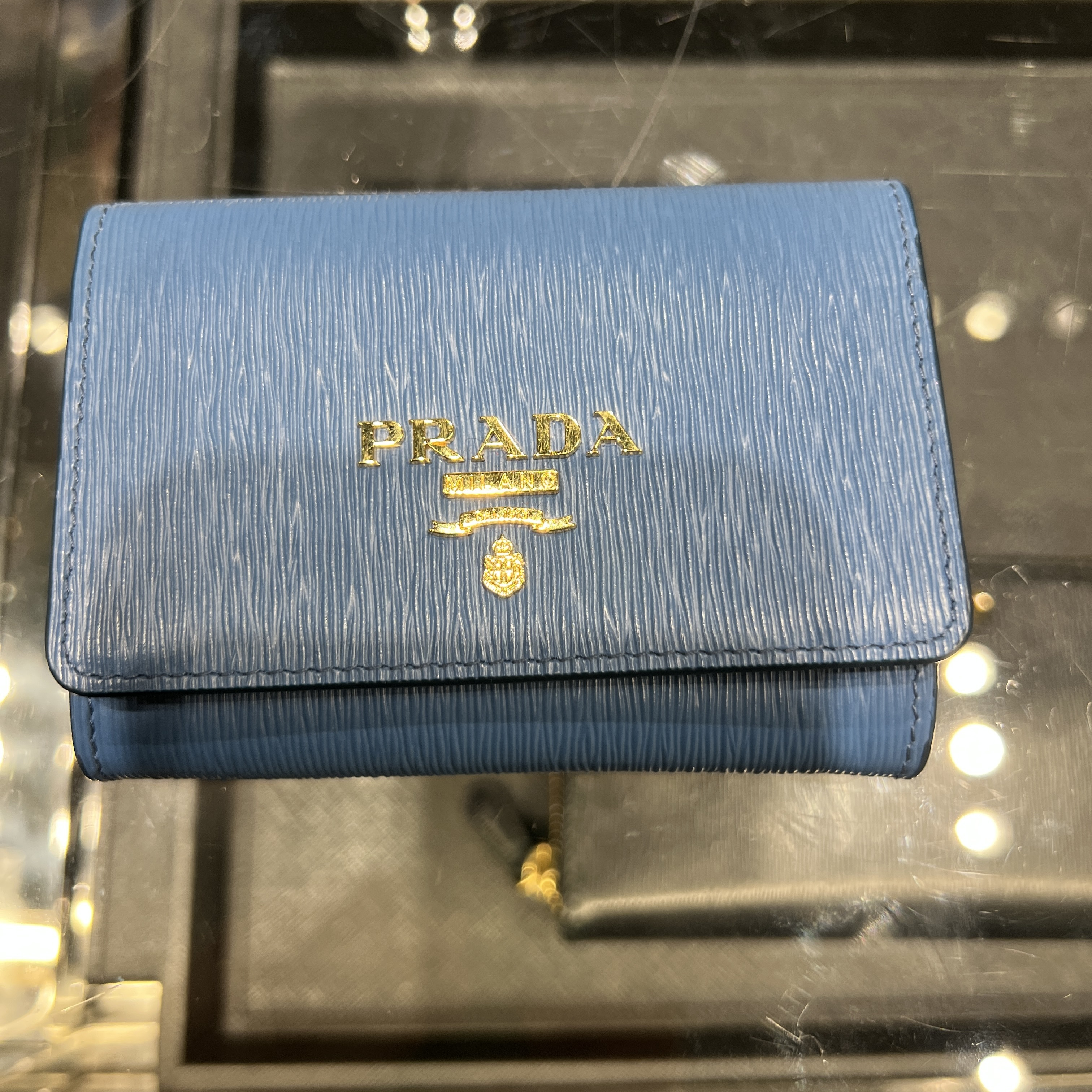 【セール】PRADA プラダ ミニ財布 フラップカードケース 1MH026 セール】PRADA プラダ ミニ財布 フラップカードケース 1MH026