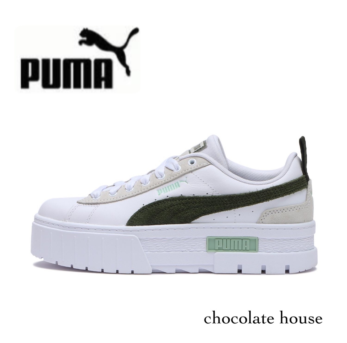 ◆PUMA◆プーマ W MAYZE MIX 387468 10WHT/MYRTLE