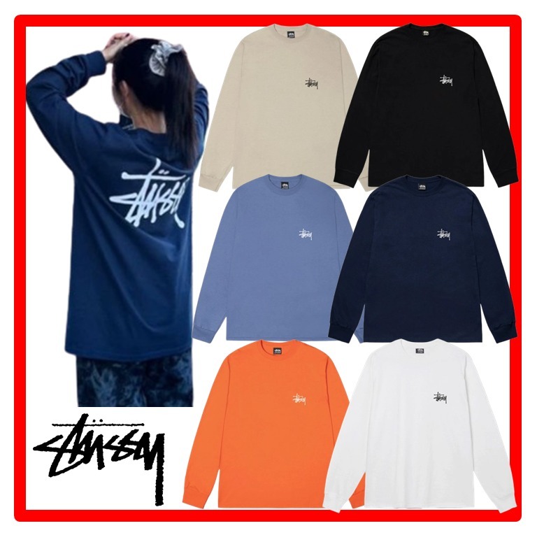 ★人気★【Stussy】★Stussy Basic Stussy LS T-Shirt 2023★