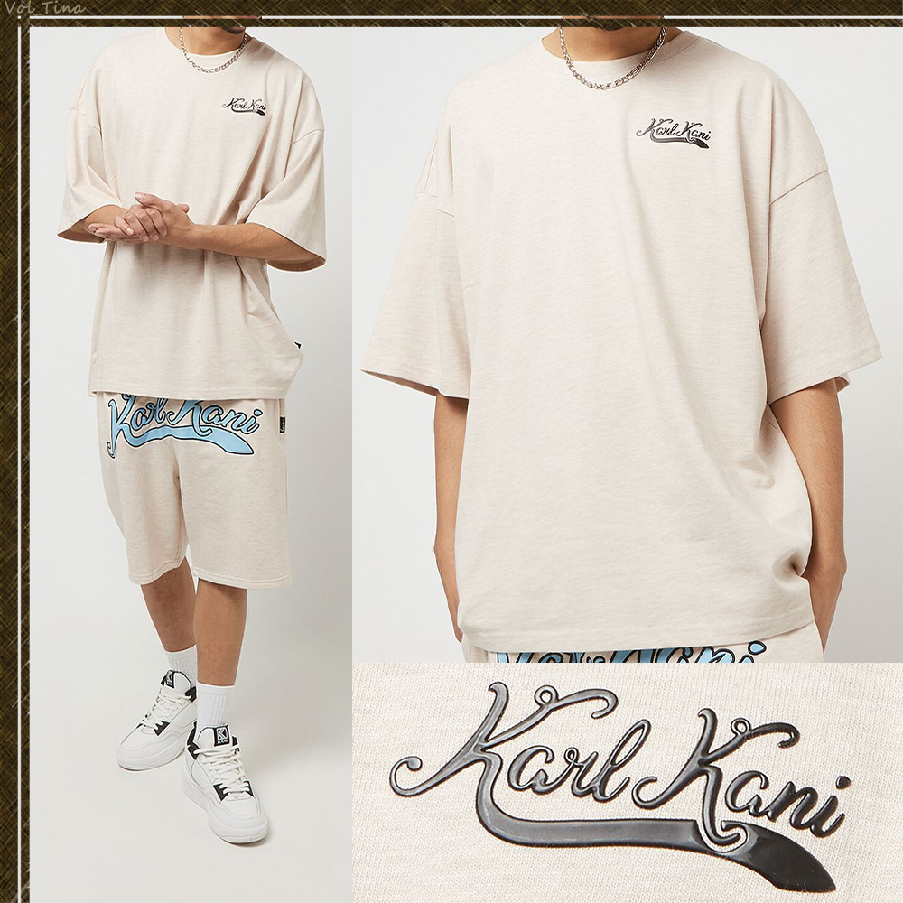 KARL KANI◆カールカナイ Heavy Jersey Boxy Diner Tee[vanilla]