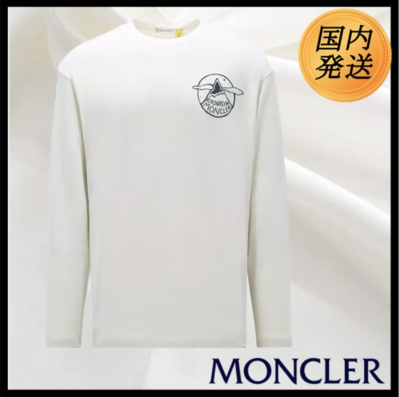 【国内発送★MONCLER】ロングスリーブTシャツ