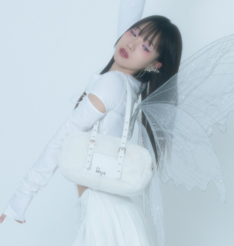 ☆韓国の人気☆ 【idang club】☆school bag min.i (fur)☆ ☆韓国の人気☆【idang club】☆school bag min.i☆バッグ