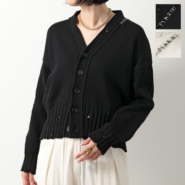 MARNI カーディガン CDMG0120A0 UFC652 ニット Vネック