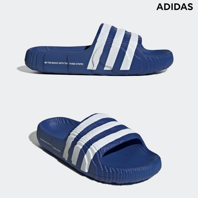 [ADIDAS] サンダル アディレッタ ADILETTE 22 ブルーホワイト