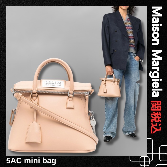Maison Margiela◆5AC ミニ レザー バッグ 関税送料込