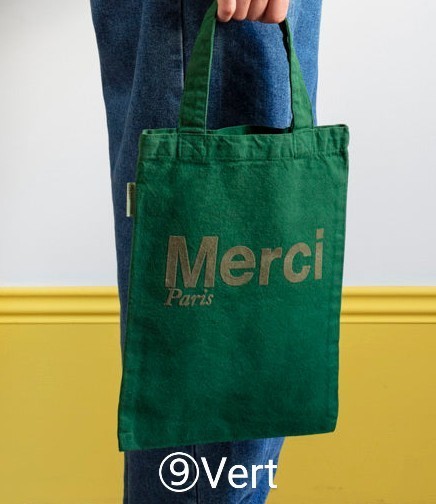 Merciコットントートバッグ ミニサイズ (Merci/トートバッグ