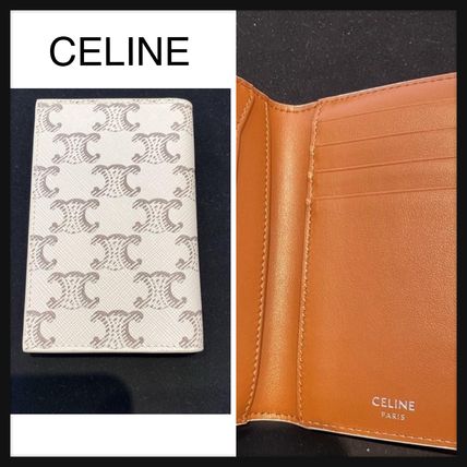 カードケース・名刺入れ CELINE CARD HOLDERS TAN CELINE】セリーヌ 人気 ビジネスカードホルダー 名刺入れ