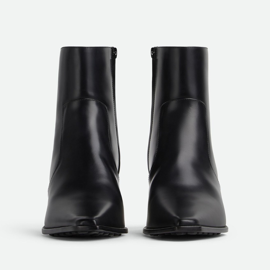Precious掲載 BOTTEGA VENETA◇テックス レザー アンクルブーツ