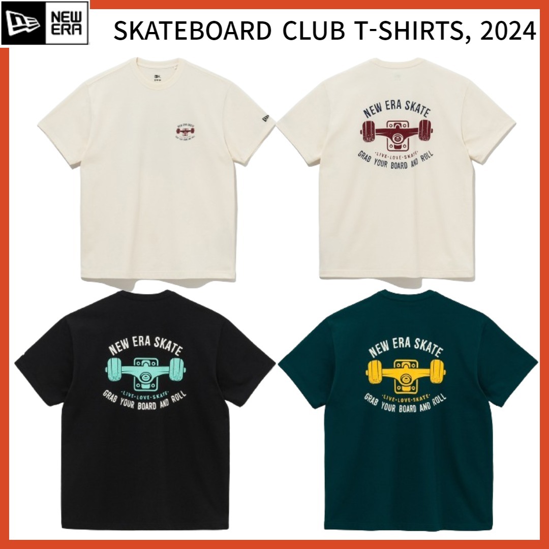 Newera■スケートボードクラブ T-shirt■送料込