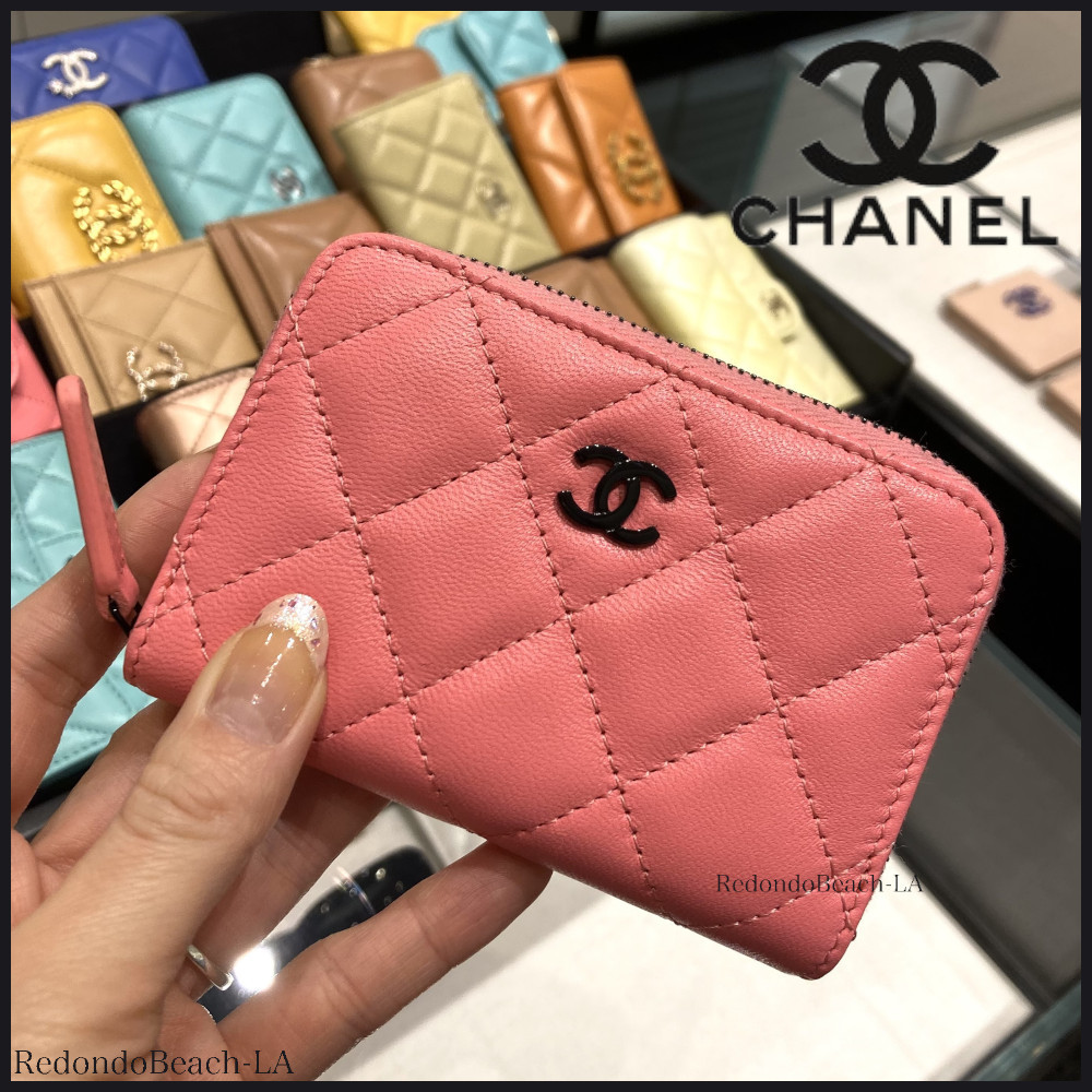【出逢えたらラッキー】CHANEL★コインケース★希少ブラックCC