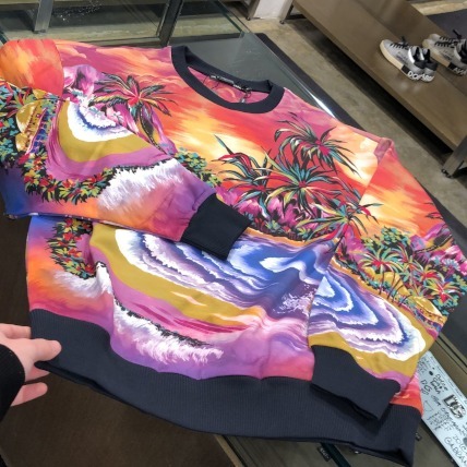 Dolce & Gabbana ハワイアンプリント スウェットシャツ
