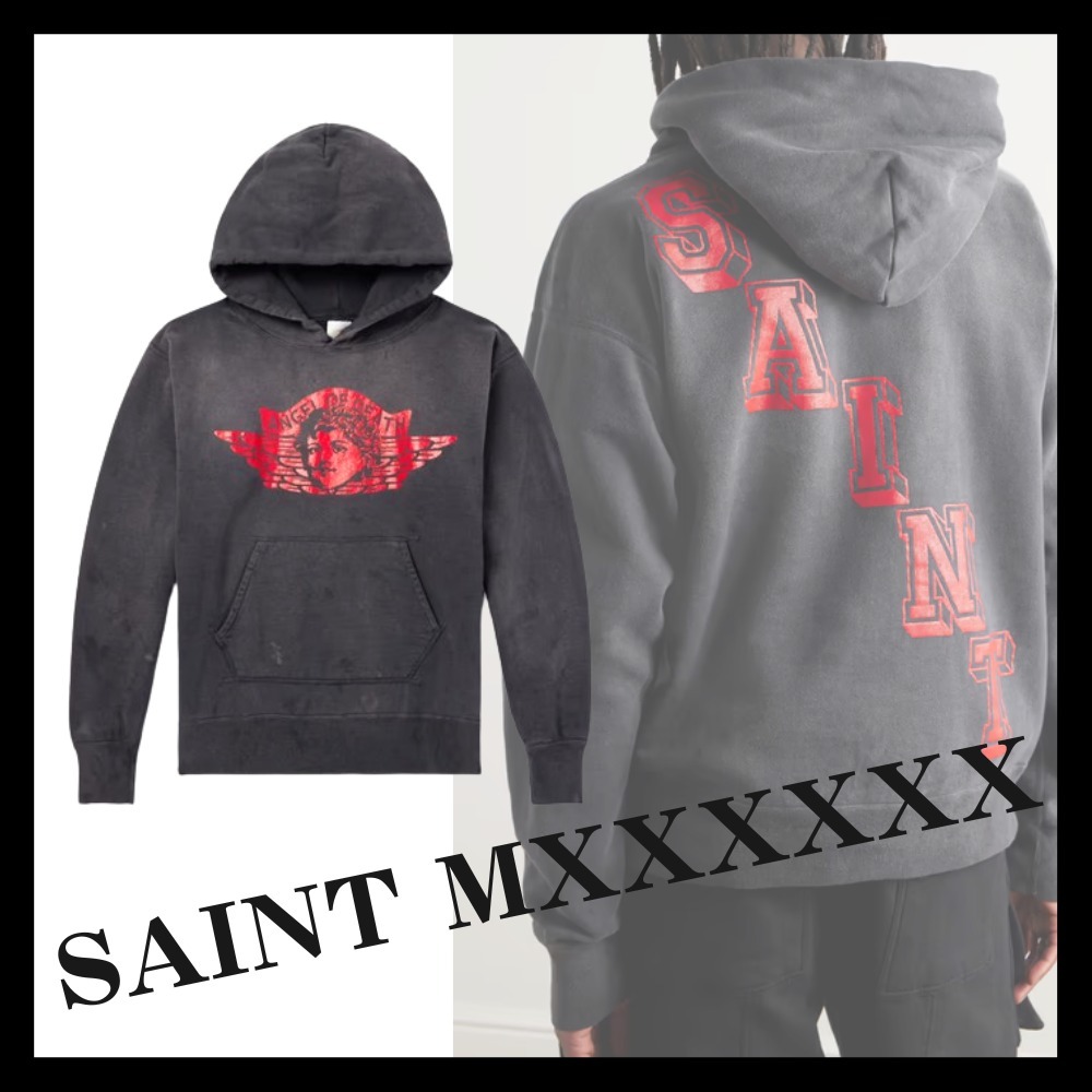 SAINT Mxxxxxx☆関税込み☆コットンジャージーパーカー