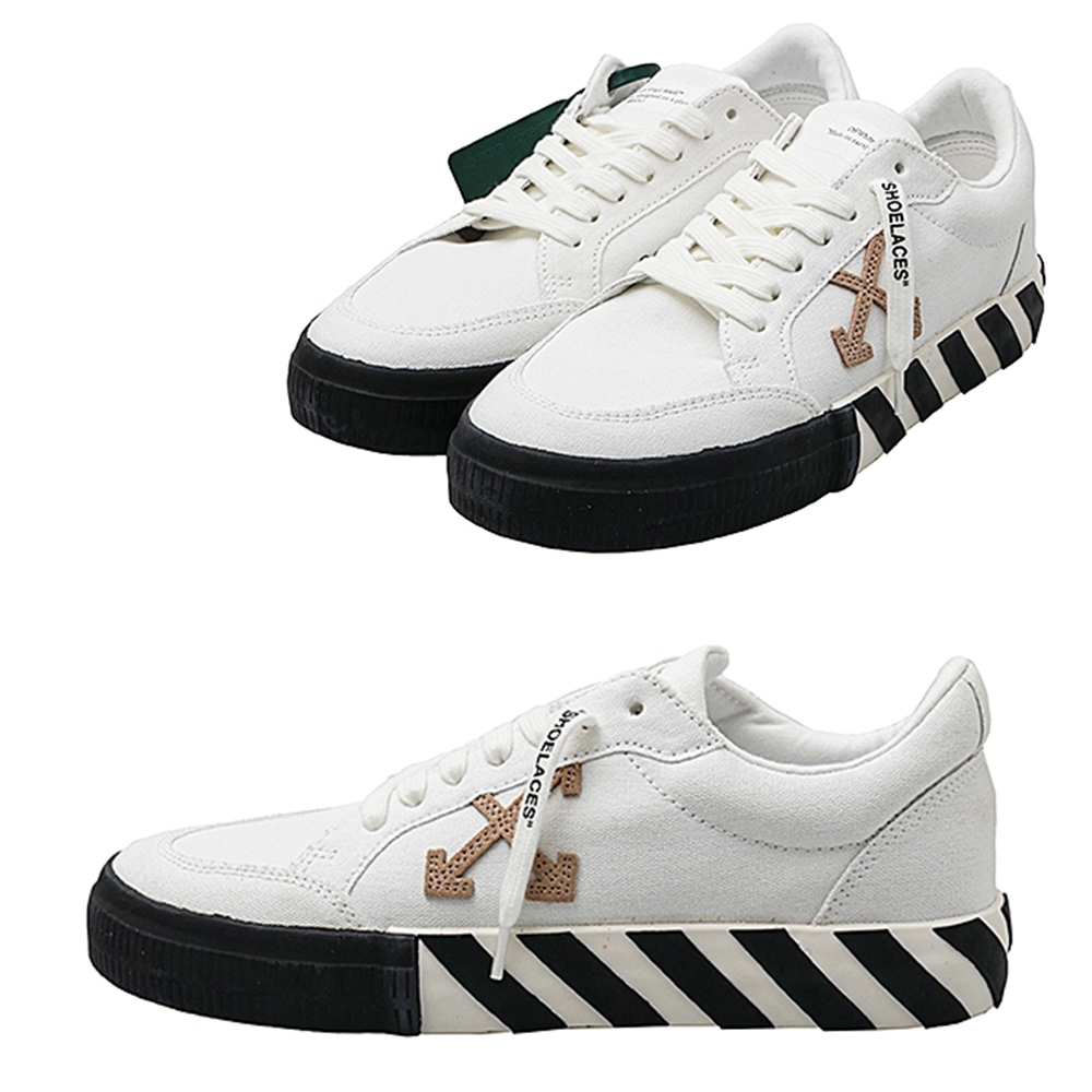 関税負担なし☆Off-White オフホワイトLOW VULCANIZEDスニーカー