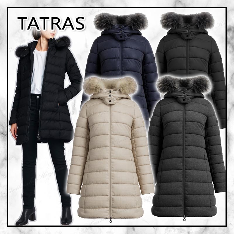 ◆TATRAS 23AW◆ LAVIANA ファーフード ダウンジャケット ◆
