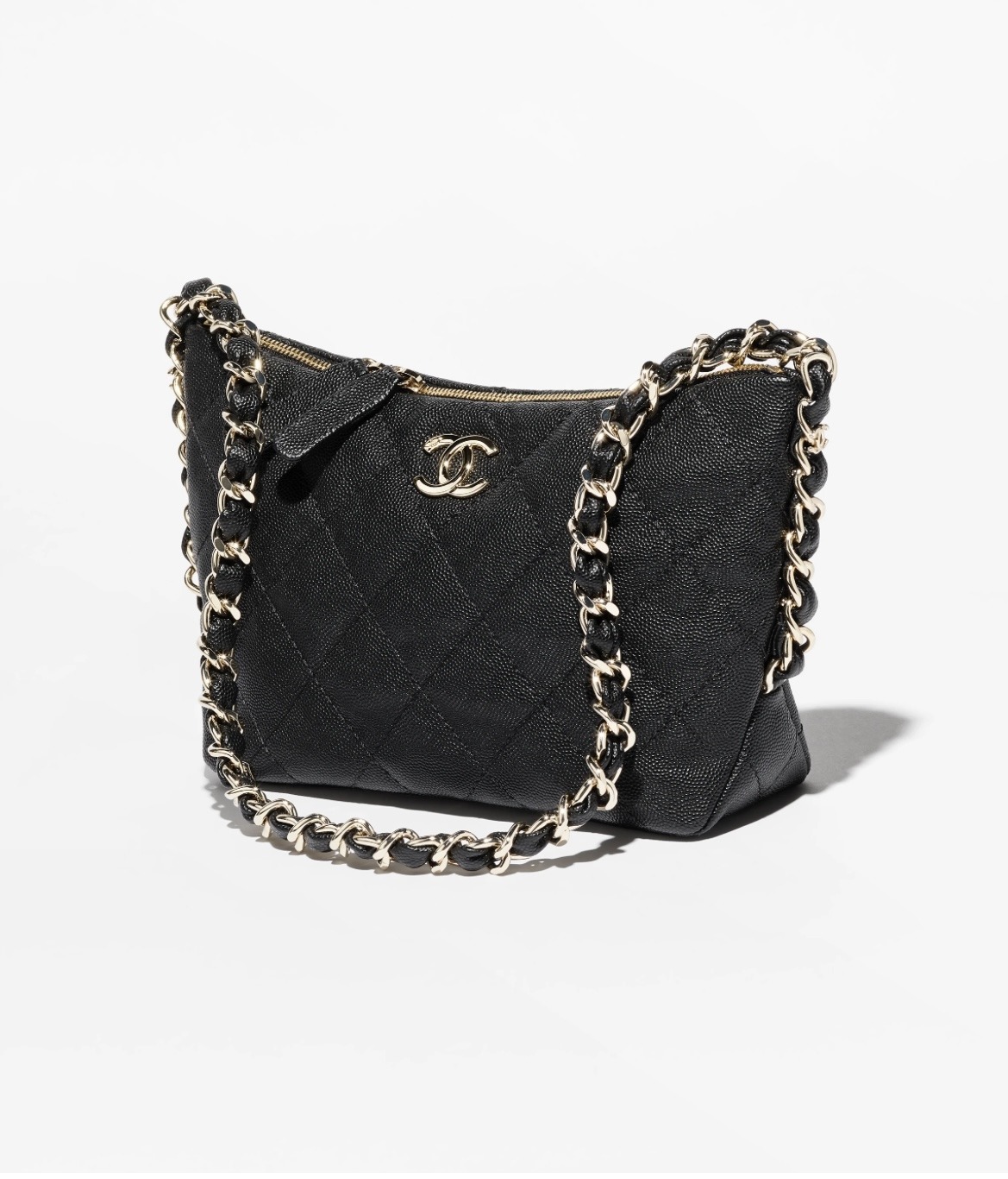 《使いやすいサイズ感♪》 CHANEL スモール ホーボー バッグ