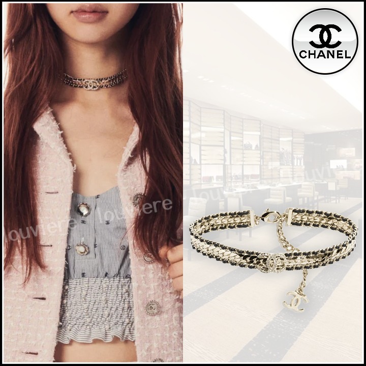 ゴージャス♪】CHANEL 24P LOOK17 チョーカー ゴールド