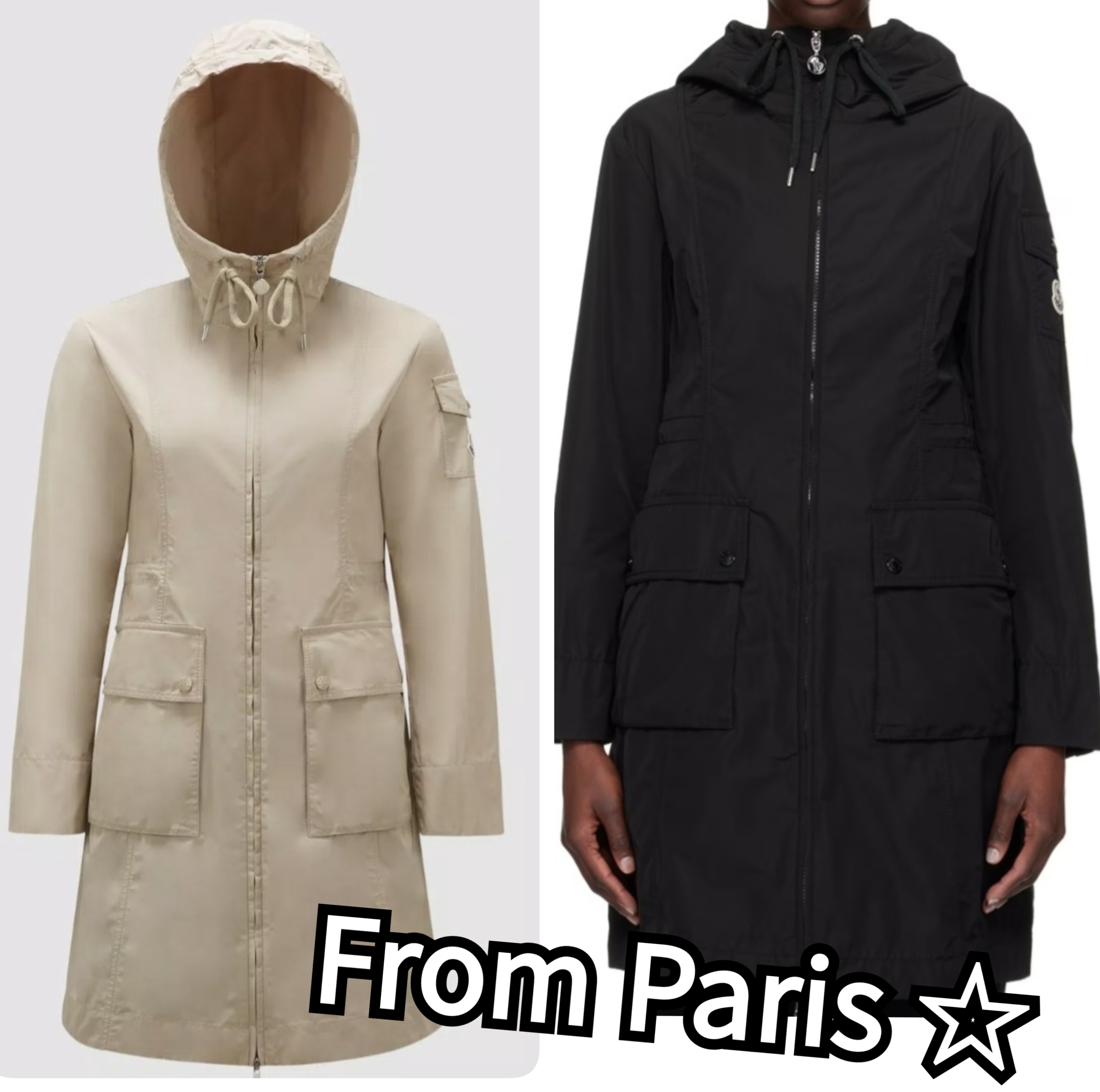 本国フランス発 直営店購入 MONCLER ☆フードパーカー LAERTE ☆
