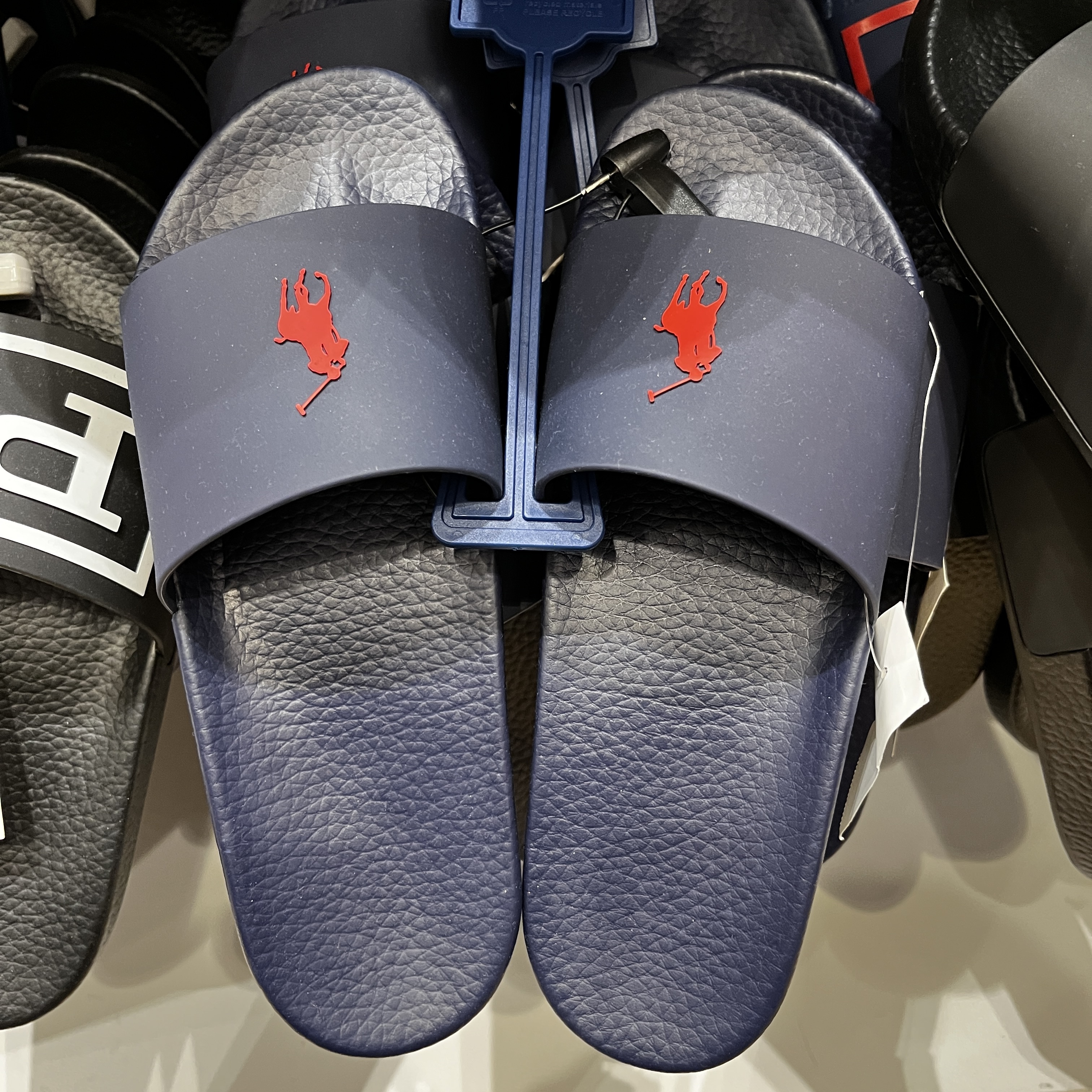 RALPH LAUREN☆Polo Sportロゴ クロッグ スライドサンダル POLO RALPH LAUREN POLO SLIDE ポロスライド（P82T） | 靴の