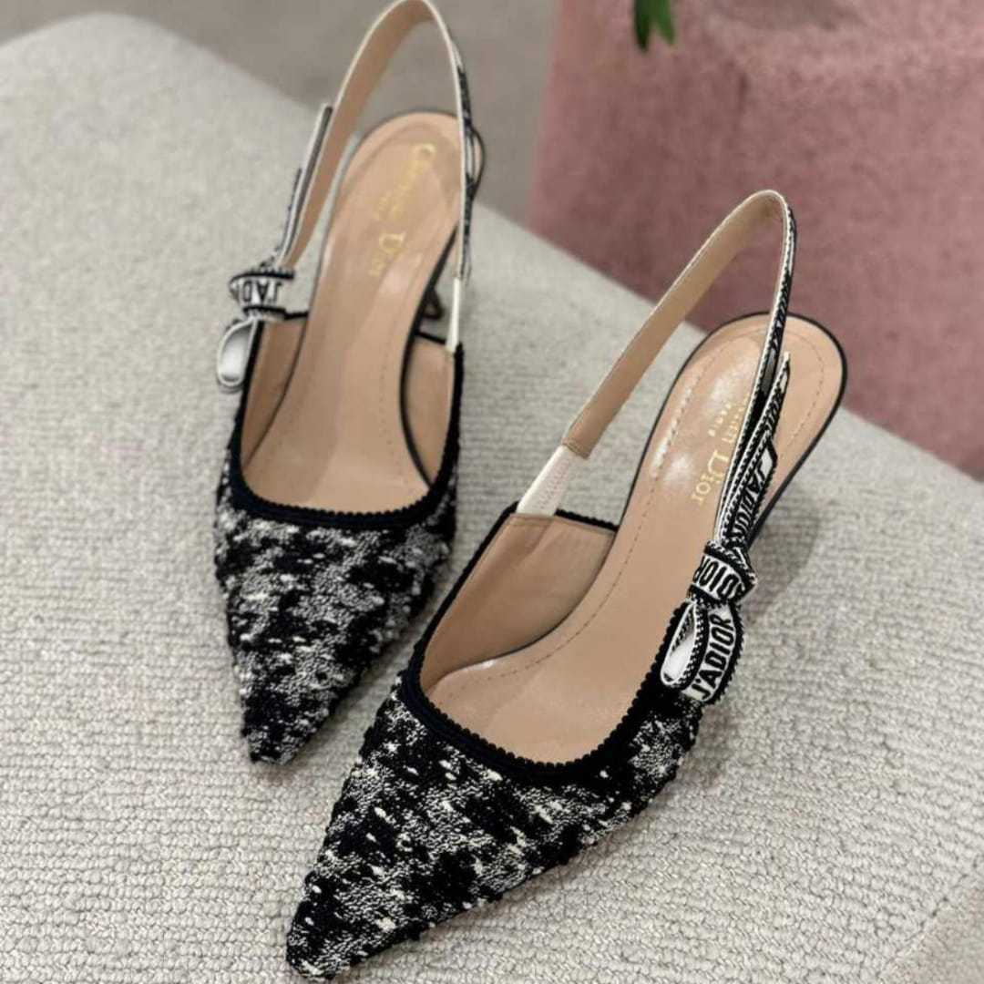 ディオール DIOR ジャディオール J'ADIOR 千鳥格子 パンプス35.5