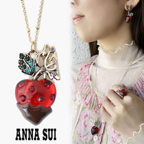 ANNA SUI Costume Jewelry Casual Style Blended Fabrics Party Style