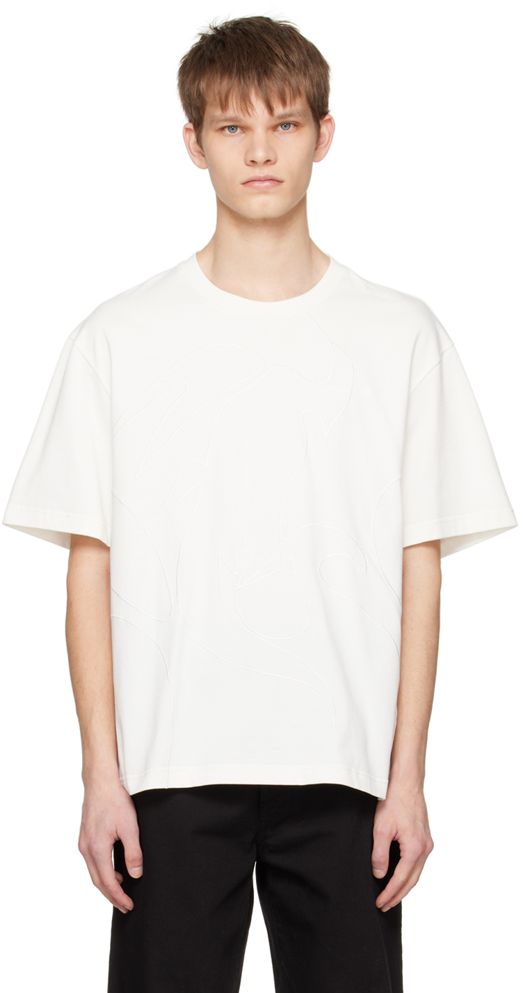【関税込み】Feng Chen Wang ホワイト Phoenix Tシャツ