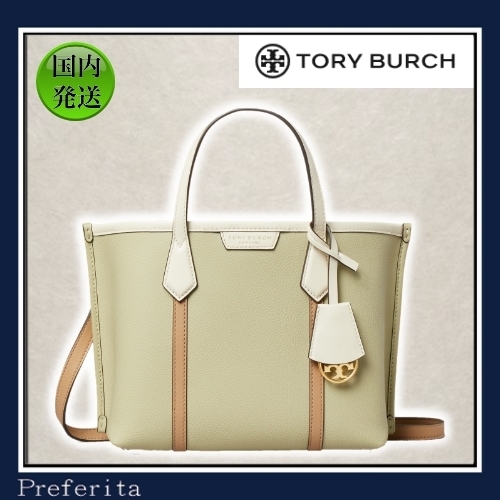 【Tory Burch】ペリー カラーブロック スモール トート レザー