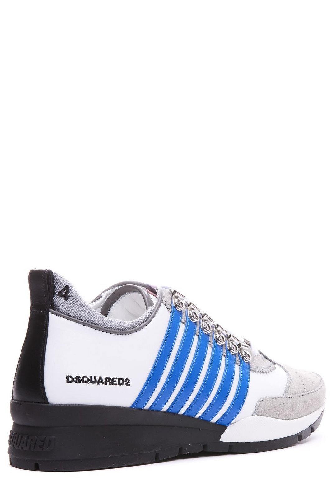 【DSquared2】ボクサー ストライプ レースアップスニーカー -2色